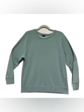 Eddie Bauer Seafoam Green Women's Crewneck Jersey Top